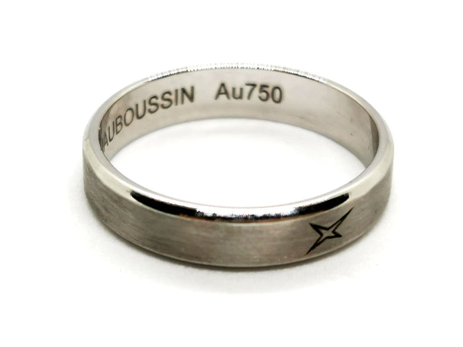 Bague 53 Mauboussin Bague Alliance Toi éternelle mon amour Or blanc 58 Facettes 1157636CN