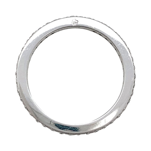 Bague 54 Alliance Tiffany, " Tiffany Legacy", platine, diamants. 58 Facettes 25436