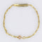 Bracelet Gourmette ancienne bébé or 58 Facettes CV11BR