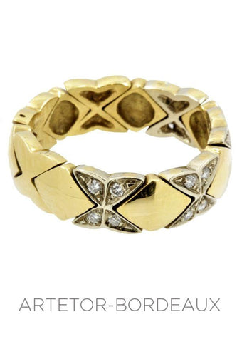 Bague 54 Bague articulée diamants 58 Facettes 15941