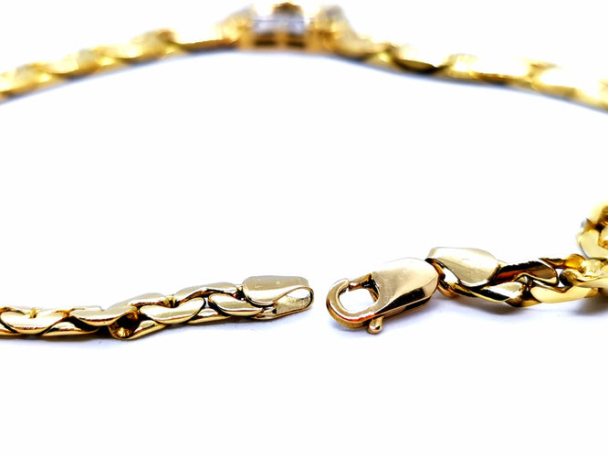 Collier Collier Or jaune Emeraude 58 Facettes 990441CN