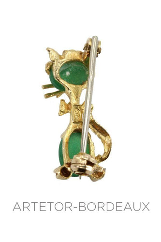 Broche Broche chat 58 Facettes 33251