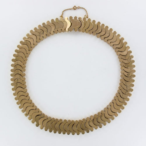 Collier Collier rétro or articulé 58 Facettes 19-543