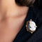 Broche Broche ancienne Camée sur Agate et Perles fines 58 Facettes 99-327
