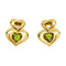 Boucles d'oreilles Boucles d'oreilles Van Cleef & Arpels, "Coeur", en or jaune et péridots. 58 Facettes 30112