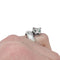Bague 53 Bague Cartier "Panthère de Cartier" en or blanc, diamants, émeraudes et onyx. 58 Facettes 29075-1