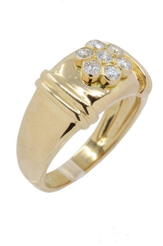 Bague 53 Bague moderne diamants 58 Facettes 35331