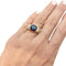 Bague 53 Bague en or jaune, diamants et saphir. 58 Facettes 30520