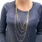 Collier Sautoir Boucheron, "Quatre Radiant", en or jaune et diamants. 58 Facettes 30039
