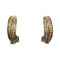 Boucles d'oreilles Boucles d'oreilles Cartier "Trinity" en or jaune et diamants. 58 Facettes 28797