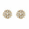 Boucles d'oreilles Clips d'oreilles vintages diamants fleurs 58 Facettes 21-240
