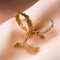 Broche Broche noeud or jaune 58 Facettes 20-235