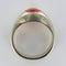 Bague 57 Bague homme grenat spessartite 58 Facettes 18-053