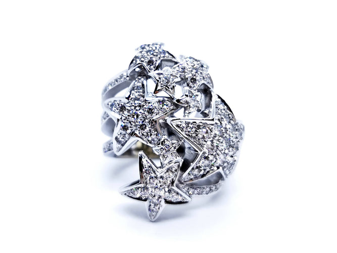 Bague 53 Bague Or blanc Diamant 58 Facettes 1034202CN