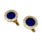 Boutons de manchette Bulgari "Gemelli BVLGARI BVLGARI", or jaune et lapis lazuli 58 Facettes 29985