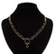 Collier Collier ancien plaques d'onyx et or 58 Facettes 20-140