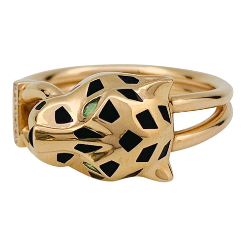 Bague 60 Bague Cartier, "Panthère de Cartier", or rose. 58 Facettes 30588