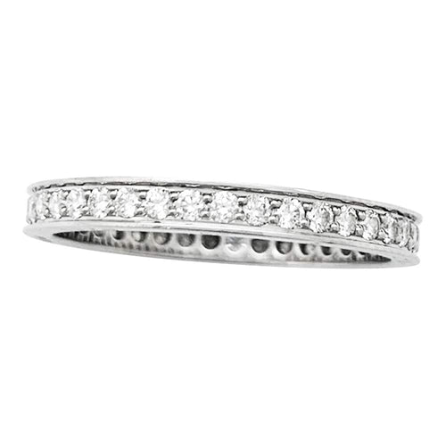Bague 52 Bague Cartier "Ballerine" platine et diamants. 58 Facettes 30595