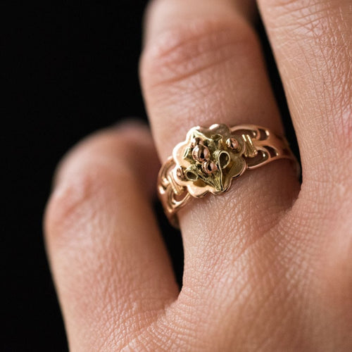 Bague 50 Bague ancienne de promesse 58 Facettes 19-463C-57