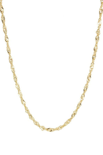 Collier Chaine maille torsadée 58 Facettes 37311