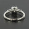 Bague 54 Solitaire diamant et diamants baguette 58 Facettes 16-060-54