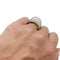 Bague 52 Bague dôme deux ors, diamants. 58 Facettes 29960
