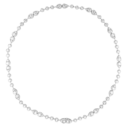 Collier Collier Cartier "Dentelle" en platine, diamants. 58 Facettes 26959