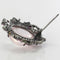 Pendentif Pendentif quartz rose saphirs topazes et grenats 58 Facettes 18-040