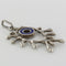 Pendentif Pendentif argent émail moderniste 58 Facettes 17-173A