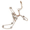 Collier Collier en or rose, 11 diamants cognacs. 58 Facettes 29614