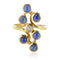 Bague 50 Bague diamant saphirs moderniste 58 Facettes 17-081B-50