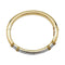 Bracelet Bracelet Fred "Isaure", 2 tons d'or et platine, diamants. 58 Facettes 28388
