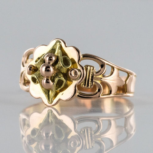 Bague 50 Bague ancienne de promesse 58 Facettes 19-463C-57