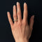 Bague 50 Alliance diamants or jaune bombée 58 Facettes 17-080