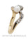 Bague 45 Vous et moi perle et diamants 58 Facettes 34681