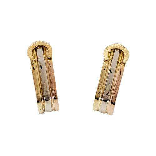 Boutons de manchette Boutons de manchettes Cartier "C" trois ors. 58 Facettes 30409