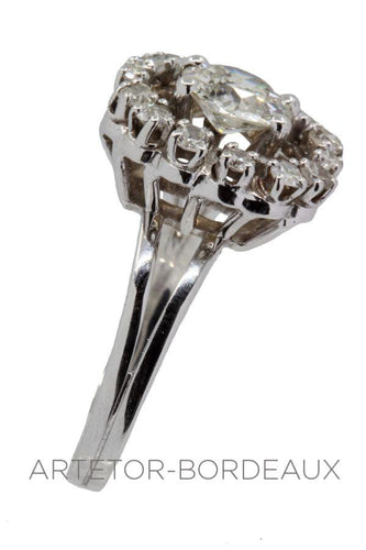 Bague 54 Bague ancienne diamants 58 Facettes 34411