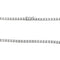 Collier Collier rivière diamants en or blanc. 58 Facettes 30222