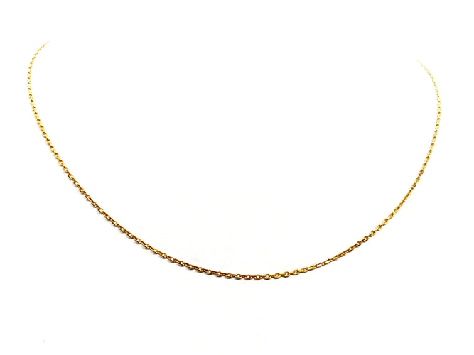 Collier Collier Maille forçat Or jaune 58 Facettes 1161902CN