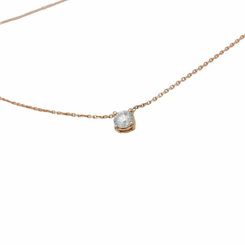 Collier Pendentif en or rose, diamant. 58 Facettes 29313