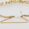 Bracelet Bracelet ancien ligne motif floral serti de diamants 58 Facettes 19-053