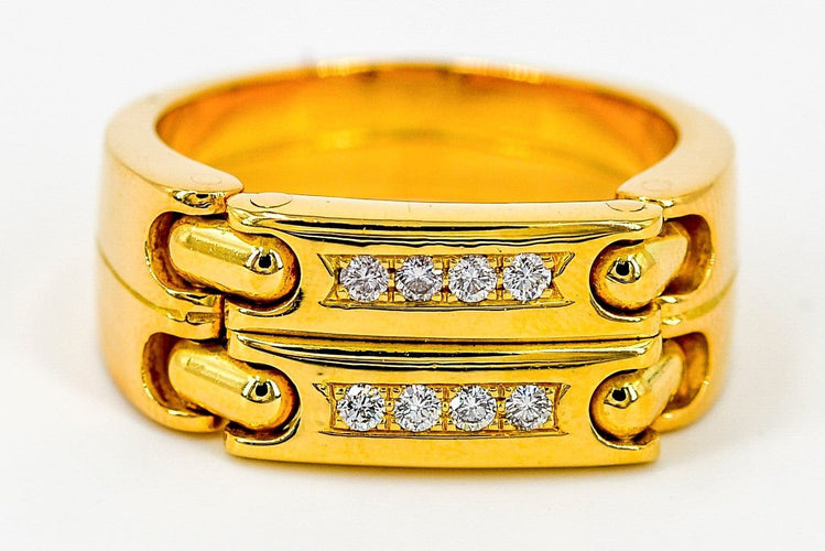 Bague 61 Pequignet Bague Or jaune Diamant 58 Facettes 00330CN