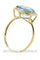 Bague 58 Bague topaze et diamants 58 Facettes 21961
