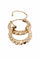 Boucles d'oreilles Créoles anciennes or rose 58 Facettes