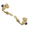 Boucles d'oreilles Boucles d'oreilles Van Cleef et Arpels, "Trèfles" or jaune, diamants et saphirs 58 Facettes 30379