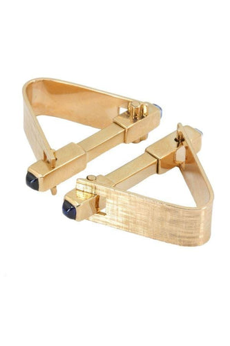 Boutons de manchette Boutons de manchettes saphirs 58 Facettes 32811