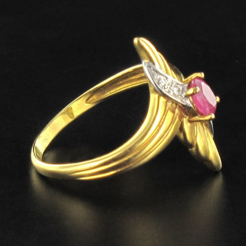 Bague 48 Bague rubis diamants moderne 58 Facettes 8097-8389817-50