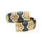 Bracelet Bracelet Bulgari Parentesi en or jaune et acier noirci. 58 Facettes 30084