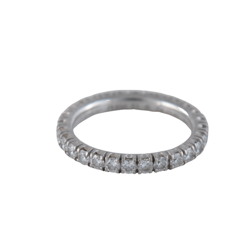 Bague 51 Alliance Cartier "Etincelle" Platine & Diamants 58 Facettes