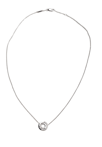 Collier Collier DINH VAN Seventies Or Blanc 750/1000 58 Facettes 64634-61122
